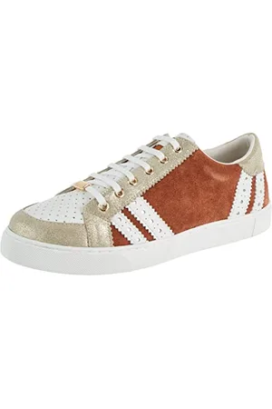 Les Tropéziennes par M Belarbi Damen Suzanne Sneaker, Terrakotta oder, 34.5 EU