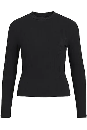 Object OBJADRIANNA L/S O-Neck TOP NOOS