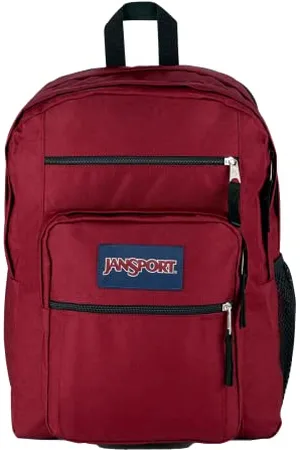 JanSport BIG STUDENT Großer Rucksack, 15 inch -Laptopfach, (Rot)