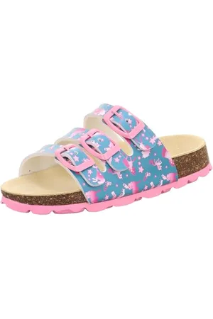 Superfit Mädchen Fussbettpantoffel Hausschuh, , 41 EU
