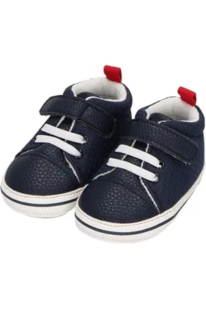 Sterntaler Baby-Schuh, Jungen Schuhe, Blau ( 300), 21/22 EU, Eisengrau