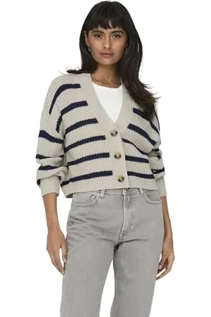 ONLY ONLCAROLNICE Stripe Cardigan KNT NOOS
