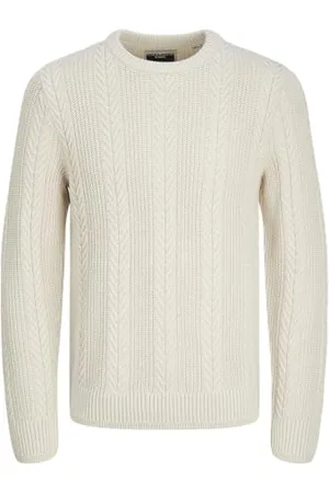 JACK & JONES JACK&JONES Herren Jcocipher Knit Crew Neck Strickpullover, , Small