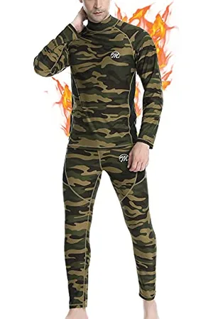 MEETWEE Thermounterwäsche Herren Atmungsaktiv Männer Thermo Funktionswäsche Winter Skiunterwäsche Unterwäsche Thermounterhemd Thermounterhose Base Layer Ski Winter Sport