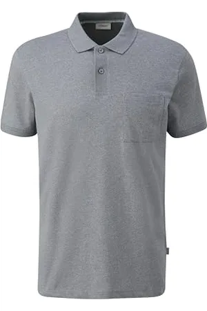 QS by s.Oliver Poloshirt in melierter Optik