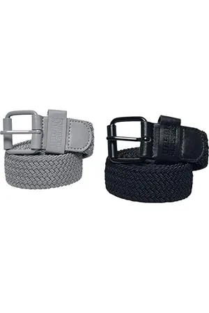Urban classics Unisex TB2560-Elastic Belt Set Gürtel, , S-M (2er Pack)