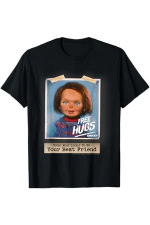 Chucky Vintage Style T-Shirt für Erwachsene - , S - Klassische Passform, Kurzarm, Unisex, Horror Fan T-Shirt