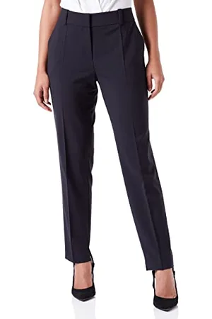 HUGO BOSS Damen Hetana Pants, Dark Blue401, 36 EU