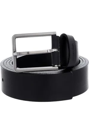 Calvin Klein Herren Gürtel 3.5 cm Essential Belt Ledergürtel, , 115 cm