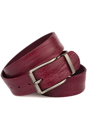 Anthoni Crown Herren Ledergürtel Gürtel, , 90