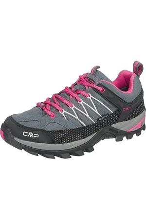 CMP Rigel 3Q54456 Damen Low Trekking Schuhe WP, grau (grey-fuxia-ice 103Q), 42 EU