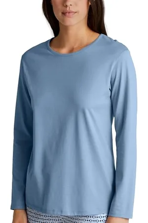 Calida Favourites Langarmshirt Damen, aus 100% Baumwolle