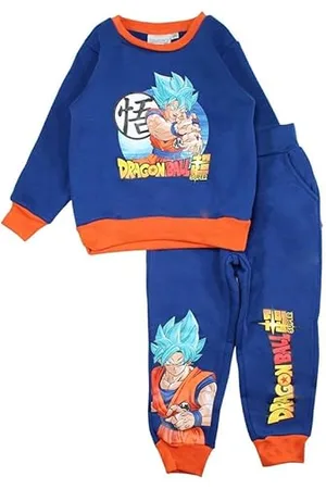 Disney Dragon Ball Z Jungen-Jogginghose, optimaler Komfort für Winter- und Sportaktivitäten, Superhelden-Design, , 4 Jahre