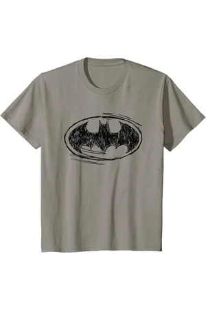 DC Comics Originals Kinder Batman Sketch Logo Camiseta T-Shirt