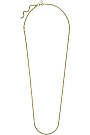 PANDORA Gliederhalskette in mit 14 Karat vergoldete Metalllegierung aus der Moments Collection, Länge 60cm