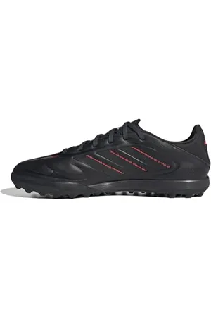 adidas Unisex COPA Pure III League Turf Football Boots Fußballschuhe, Core Black/Carbon/Lucid Red