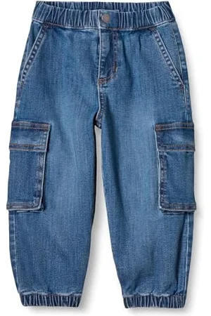 Amazon Jungen Cargojeans Aus Stretch-Denim, , 6-7 Jahre