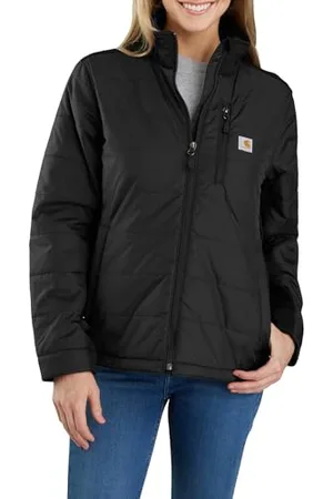Carhartt Damen Winterjacke Relaxed Fit Light Insulated, Farbe:Black, Größe:M