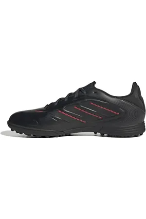 adidas COPA Pure III League Turf Football Boots Kids Fußballschuhe, Core Black/Carbon/Lucid Red, 21 EU