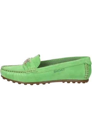 Bagatt TT. Damen D31-AK662 Slipper, Green, 37 EU
