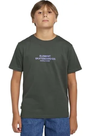Element Skateboard Co - T-Shirt - Jungs 8-16 - Schwarz