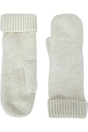 ONLY ONLANELISE LIFE KNIT LUREX MITTENS CC