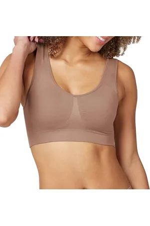 Spanx Breast of Both Worlds - Wendbarer Komfort-BH, Café Au Lait/Chestnut Brown, L