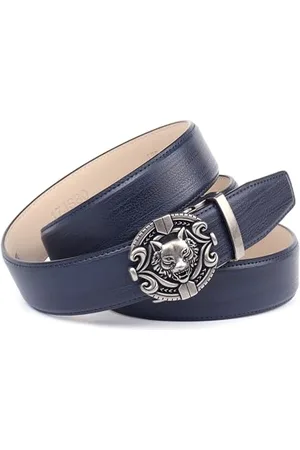 Anthoni Crown Herren Ledergürtel Gürtel, , 120