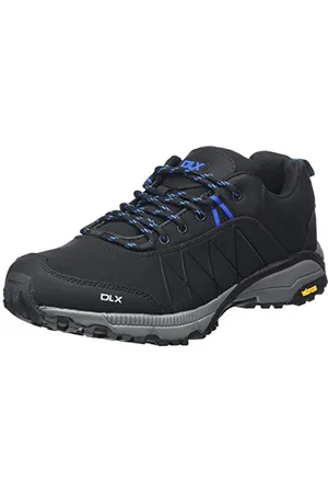 Trespass DLX Herren KEYBOARDII Trekking- & Wanderhalbschuhe, (Black Blk), 43 EU