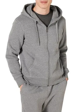 Amazon Herren Fleece-Kapuzenpulli mit durchgehendem Reißverschluss (erhältlich in den Größen Big & Tall), , XL