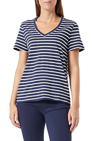 Petit Bateau Damen Kurzärmeliges T-shirt, , L