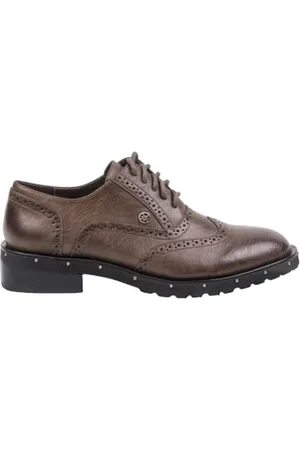 Chattawak Damen 8AMELIAKAKIBROSSE38 Oxford-Schuh, Kaki, 38 EU