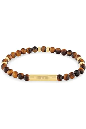 Calvin Klein Armband mit Schmuckperlen für Herren Kollektion MIXED BEADS Mit Steinen aus Tigerauge - 35000576