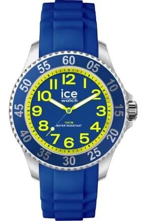 Ice-Watch ICE steel Spaceship - Silbergraue Jungenuhr mit Silikonarmband - 020363 (Small)