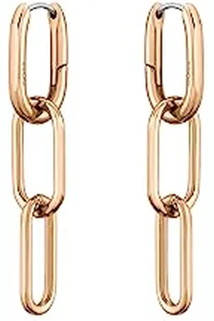 HUGO BOSS Jewelry Ohrringe mit Gliedern für Damen Kollektion TESSA in Nelkengold - 1580202