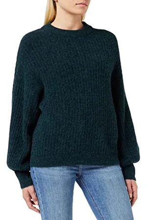 SPARKZ COPENHAGEN Damen Kelby Pullover, Grün-Midnight Green, M