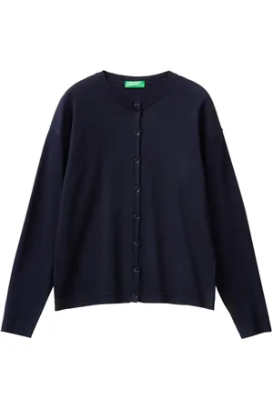 Benetton Damen Koreanisches Trikot M/L 103cd500i Strickjacke, , S, S