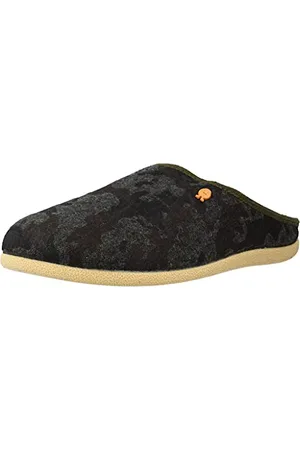 HOT POTATOES FORCHACH, Hausschuh Herren, Kaki, 40 EU