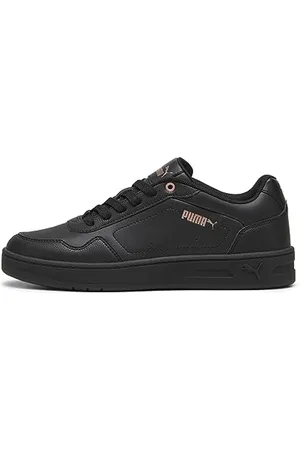 PUMA Damen Court Classy Turnschuhe, Black Rose Gold, 40 EU