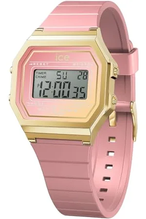 Ice-Watch Ice Digit Retro Woral Dreamscape - Damenuhr mit Plastikarmband - 022715 (Small)