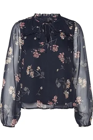 VERO MODA VMMILLA LS TOP WVN GA NOOS