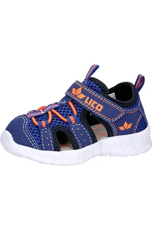 LICO Melis VS Lauflernschuhe, blau/orange, 25 EU
