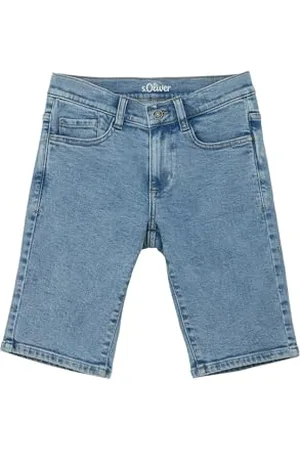 QS by s.Oliver Unisex Kinder 2145760 Jeans Bermuda, Slim Fit, , 152