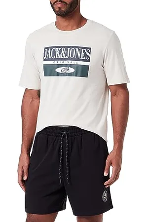 JACK & JONES Herren Jpstcapsule Text Sweat Shorts GMS Mc Sweatshorts , ,S