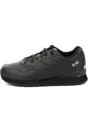 Diadora N.92 L, Unisex-Sneakers – Erwachsener, Nero/Nero (C0200), 38 EU