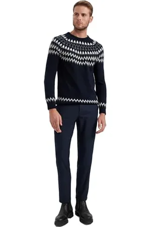 DeFacto Herren Chino Hose - Stilvolle und Bequeme Herrenhose - Klassische Chino-Hosen für einen modischen Look und höchsten Slim Fit