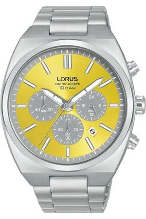 Lorus Herren Analog Quarz Uhr mit Metall Armband RT367KX9