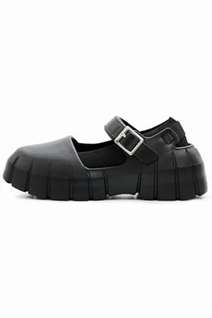 Desigual Damen Shoes 4 Woman Denim Ballerina Sneaker, Black, 39 EU