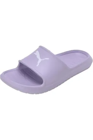 PUMA Unisex Divecat V2 Lite Cat Slide Sandal, Vivid Violet White, 44.5 EU