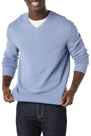 Amazon Herren Pullover mit V-Ausschnitt (in Übergröße erhältlich), , S
